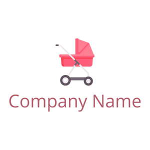 Wild Watermelon Baby carriage on a White background - Niños & Guardería