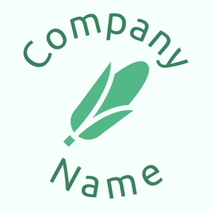 Corn logo on a Mint Cream background - Agricultura