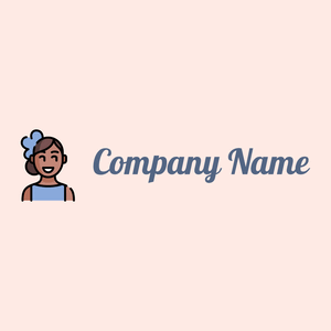 Bridesmaid logo on a Rose background - Moda & Bellezza