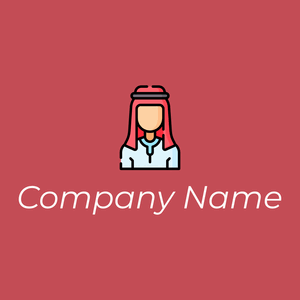 Man logo on a Fuzzy Wuzzy Brown background - Communauté & Non-profit