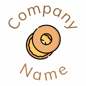 Harvest Gold Bagel on a White background - Essen & Trinken