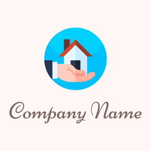 Deep Sky Blue Property on a Snow background - Affari & Consulenza