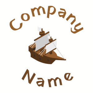 Brown Bramble Boat on a White background - Automóveis & Veículos