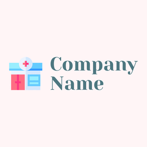 Clinic logo on a Snow background - Medical & Farmacia