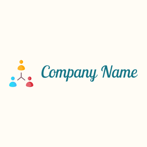 Social network on a Floral White background - Communauté & Non-profit