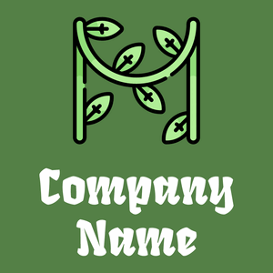 Vines logo on a Fern Green background - Ecologia & Ambiente