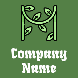 Vines logo on a Fern Green background - Environnement & Écologie