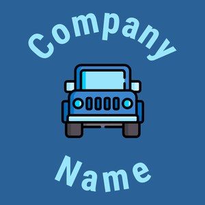 Jeep logo on a Endeavour background - Automobile & Véhicule