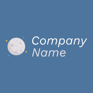Moon logo on a San Marino background - Abstracto