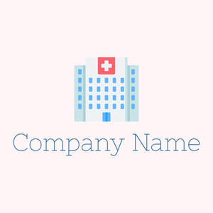 Hospital logo on a Snow background - Arquitetura