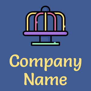 Merry go round logo on a Mariner background - Juegos & Entretenimiento