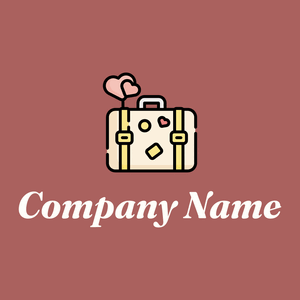 Honeymoon logo on a Coral Tree background - Viajes & Hoteles