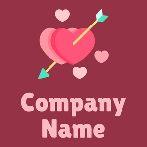 Cupid logo on a Disco background - Rencontre