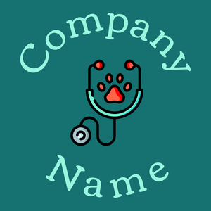 Stethoscope on a Blue Stone background - Animales & Animales de compañía