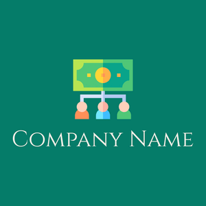Crowdfunding logo on a Pine Green background - Empresa & Consultantes