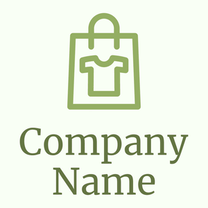 Shopping bag logo on a Honeydew background - Mode & Schönheit