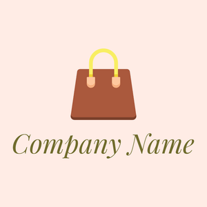 Purse logo on a Misty Rose background - Moda & Bellezza