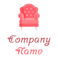 Wild Watermelon Armchair on a White background - Muebles de casa