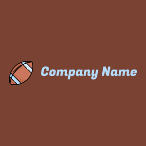 Rugby ball on a Peanut background - Domaine sportif