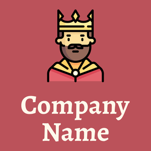 King logo on a Blush background - Politica