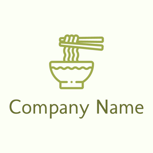 Noodles logo on a Ivory background - Cibo & Bevande