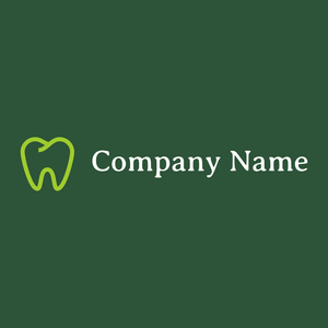Tooth logo on a Parsley background - Médicale & Pharmaceutique
