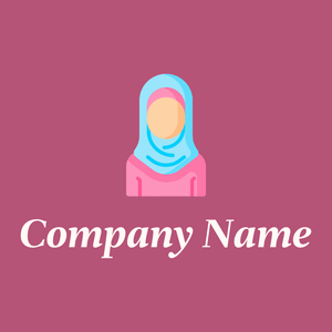 Woman logo on a Royal Heath background - Communauté & Non-profit