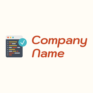 Code logo on a Floral White background - Empresa & Consultantes