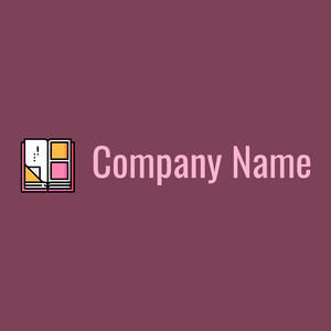 Manga logo on a Solid Pink background - Entretenimento & Artes