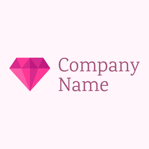 Diamond on a Lavender Blush background - Einzelhandel