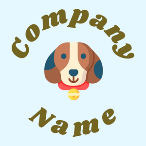 Beagle on a Alice Blue background - Animais e Pets