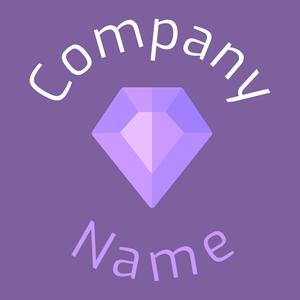 Gems logo on a Scampi background - Moda & Beleza