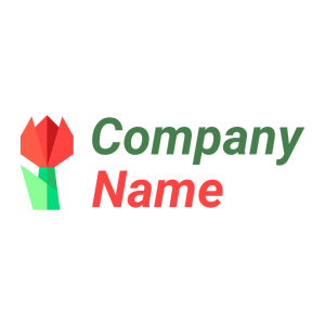Flower logo on a White background - Abstracto