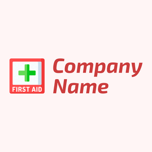 First aid logo on a Snow background - Educación