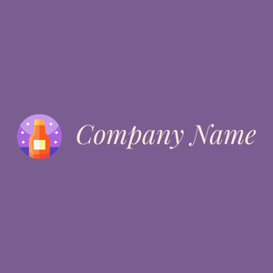 Beer logo on a Butterfly Bush background - Alimentos & Bebidas