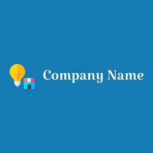 Idea logo on a Denim background - Negócios & Consultoria