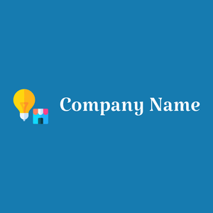 Idea logo on a Denim background - Handel & Beratung