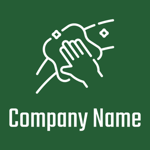 Car wash logo on a Green background - Automóveis & Veículos