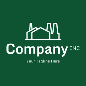 Industry logo on green background - Industria