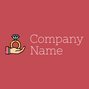 Jewelry logo on a Fuzzy Wuzzy Brown background - Entretenimento & Artes