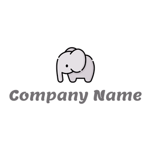Elephant on a White background - Animaux & Animaux de compagnie