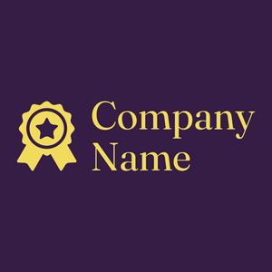 Premium Badge on a Blackcurrant background - Abstracto