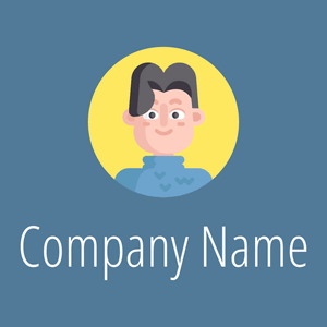Man logo on a San Marino background - Entreprise & Consultant