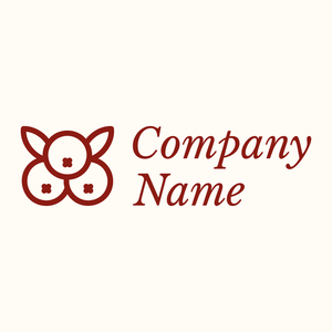 Outlined Cranberry logo on a Floral White background - Landwirtschaft