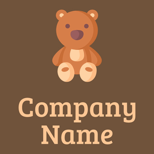 Teddy bear on a Old Copper background - Niños & Guardería