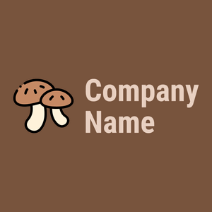 Mushroom on a Old Copper background - Agriculture