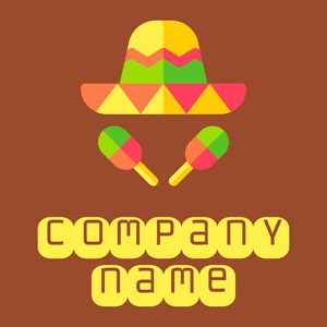 Mariachi logo on a Alert Tan background - Unterhaltung & Kunst