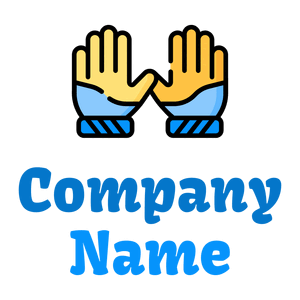 Gloves logo on a White background - Nettoyage & Entretien