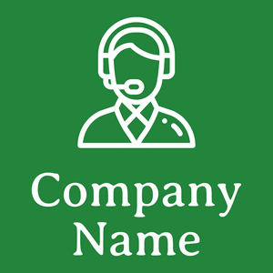 Support logo on a Forest Green background - Entreprise & Consultant
