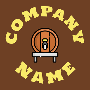 Barrel on a New Amber background - Alimentos & Bebidas
